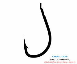 0031 DELTA MEJINA #9 BLACK NIKEL 11P - FUDOHOOKS