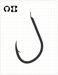 1708 ISEAMA #2/0 GALVANİZ 13P - FUDOHOOKS