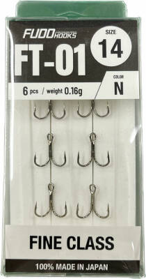 2230 FUDO TREBLE FINE CLASS #10 NIKEL 7P - 1