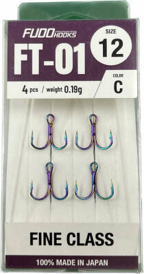 2239 FUDO TREBLE FINE CLASS #12 RENKLİ 4P - 1