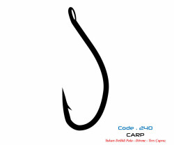 2407 CARP #2 TEFLON 6P - FUDOHOOKS