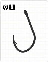 3401 SOI W/RING #12/0 BLACK NIKEL 2P - 1