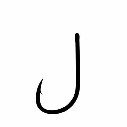 7001 FUDO OCTOPUS SH #4/0 BLACK NIKEL 4P - FUDOHOOKS