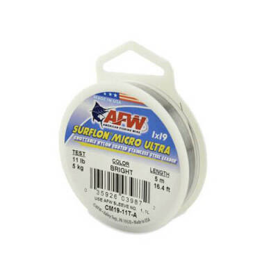 Afw Surflon Micro Ultra Çelik Tel 5m - 2