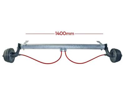Al-Ko 1000Kg 1400mm Torsiyonlu Frenli Aks Dingil Seti - 2