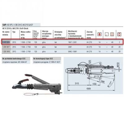 Al-Ko 1500-2700KG 1637/2051 Frenli Kaplin - 4