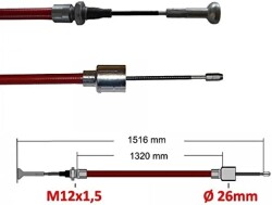 AL-KO 247287 1320mm / 1516mm Dingil Fren Teli - 2