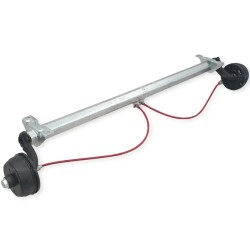 Al-Ko 750Kg 4x100 1400mm Torsiyonlu Frenli Dingil - Alko