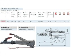 Al-Ko 950-1600KG 1637/2051 Frenli Kaplin - 2