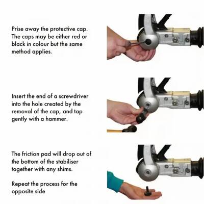 Al-Ko AKS 3004 Sürtünme Balatası Yan Set - 2