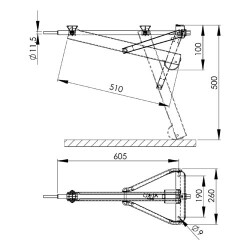 Al-Ko Karavan Destek Ayağı 800 kg - 2