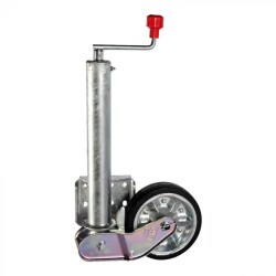 Al-Ko Katlanır Tip Flanşlı Tam Otomatik 500kg 200X50 Destek Ayağı Tekerleği - Alko