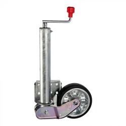 Al-Ko Katlanır Tip Flanşlı Tam Otomatik 500kg 200X50 Destek Ayağı Tekerleği - Alko