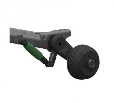 Al-Ko Octagon 900Kg Karavan Amortisör Yeşil - 4