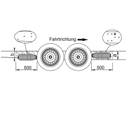 Al-Ko Tandem Karavan Şaseli Mammut M Logolu Tm400 ( Çift Dingil Uyumlu ) - 3