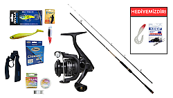Albastar Dropking 210cm 7-28gr&Okuma Revenger A RV-3000A Spin Seti - Okuma