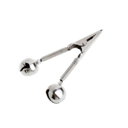 Albastar Metal Çiftli Mandallı Olta Zili LF092 18mm - Albastar