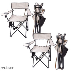 Albastar Soğutuculu ve Bardaklı Kamp Sandalyesi - 158