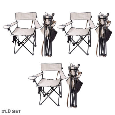 Albastar Soğutuculu ve Bardaklı Kamp Sandalyesi - 184