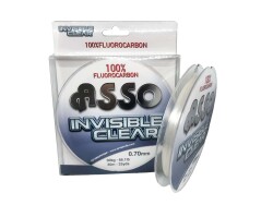 Asso Invisible Clear Paralel %100 Fluoro Carbon Misina 30mt - Asso