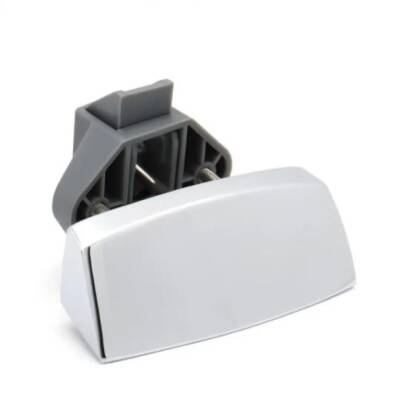 Babarvy Bas Aç Dikdörtgen Çekme Tip Dolap/Çekmece Kilidi (Krom) - 1