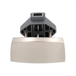 Babarvy Bas Aç Dikdörtgen Çekme Tip Dolap/Çekmece Kilidi (Satin Nikel) - 2