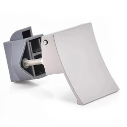 Babarvy Bas Aç Kare Çekme Tip Dolap/Çekmece Kilidi (Krom) - Babarvy