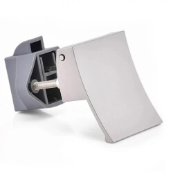 Babarvy Bas Aç Kare Çekme Tip Dolap/Çekmece Kilidi (Krom) - 1