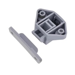 Babarvy Bas Aç Kare Çekme Tip Dolap/Çekmece Kilidi (Krom) - 2