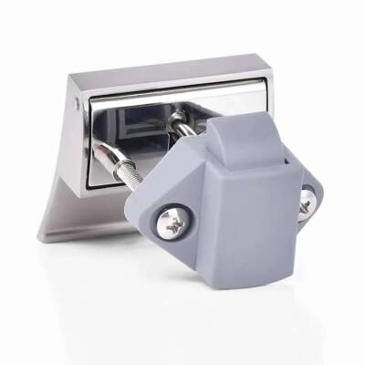 Babarvy Bas Aç Kare Çekme Tip Dolap/Çekmece Kilidi (Krom) - 3