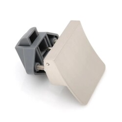 Babarvy Bas Aç Kare Çekme Tip Dolap/Çekmece Kilidi (Satin Nikel) - 1