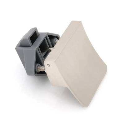 Babarvy Bas Aç Kare Çekme Tip Dolap/Çekmece Kilidi (Satin Nikel) - 1