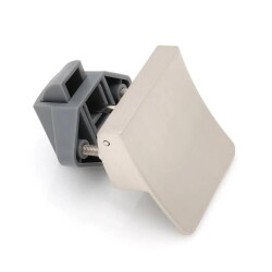 Babarvy Bas Aç Kare Çekme Tip Dolap/Çekmece Kilidi (Satin Nikel) - 1