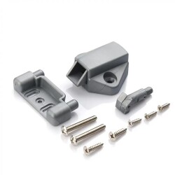 Babarvy Bas Aç Kulplu Ortadan Bas Aç 16 cm Dolap/Çekmece Kilidi (Satin Nikel) - 3