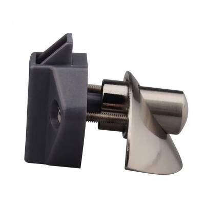 Babarvy Bas Aç Yarım Ay Dolap/Çekmece Kilidi (Satin Nikel) - 3