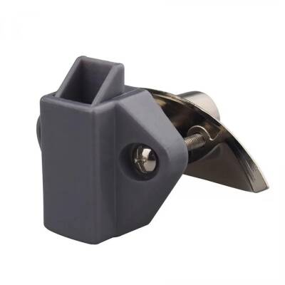 Babarvy Bas Aç Yarım Ay Dolap/Çekmece Kilidi (Siyah) - 2