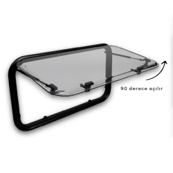 Babarvy Cam Amortisörlü - 90° açılır - 7