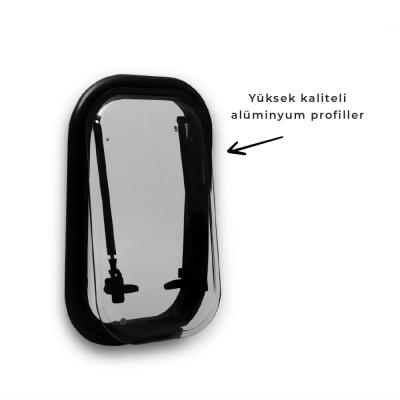 Babarvy Cam Amortisörlü - 90° açılır - 34