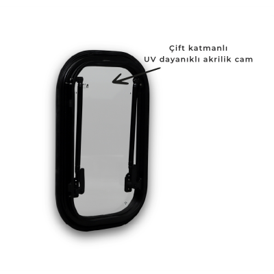 Babarvy Cam Amortisörlü - 90° açılır - 35