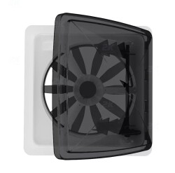 Babarvy T5000 36x36 Gaz. Duman ve Yağmur Sensörlü Fanlı Aydınlatmalı Heki - 3