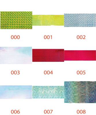 Balzer 15940 Yaldız Hologamlı Sticker 75x145cm 2li Paket - 10