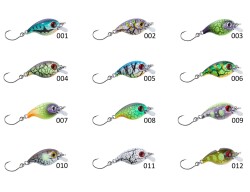 Balzer 16093 Trout Wobbler UV Active Floating 3cm Maket Balık Suni Yem - 12