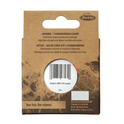 Berkley Nautil Inshore %100 Fluorocarbon Leader - 8