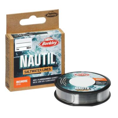 Berkley Nautil Inshore %100 Fluorocarbon Leader - 2