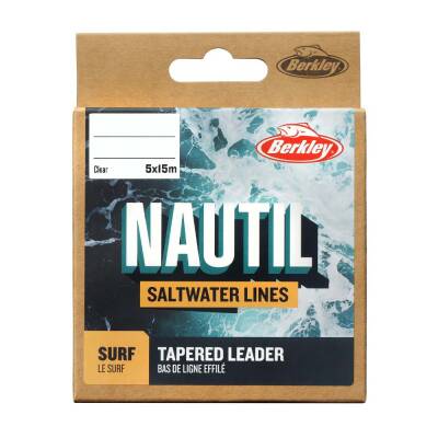 Berkley Nautil Surf Monofilament Tapered Leader - 3
