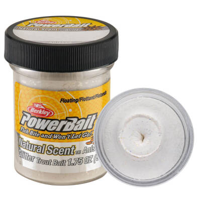 Berkley Powerbait Natural Glitter Trout Bait Aniseed Sahte Yemi - 12