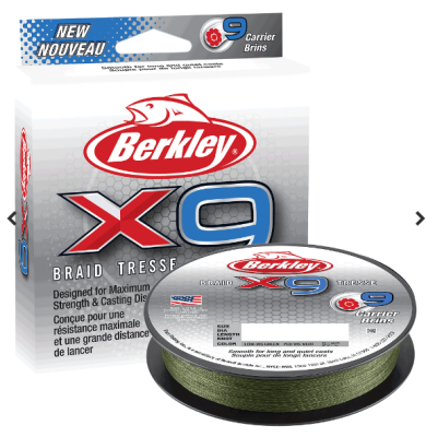 Berkley X9 Braid Tresse İp Misina - 1