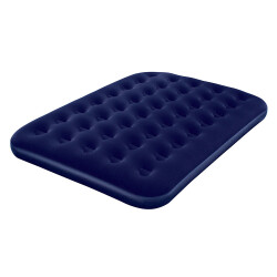 Bestway Pavillo 67002 Flocked Blue Çift Kişilik Şişme Yatak - Bestway