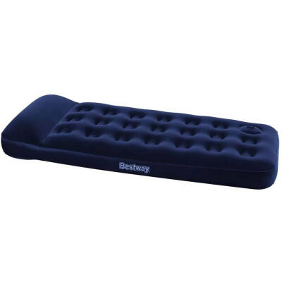 Bestway Pavillo 67223 Jr Twin 185x76x28 cm Pompalı Mavi Şişme Yatak - 1