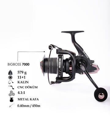 BIG BOSS FD-127000 METAL KAFA 11+1 SS RULMAN - 2